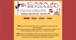 Desktop Screenshot of beniasia.com